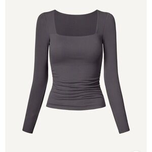 NWOT Eco-SkinKiss® Square Neck Ruched Brami Top Small